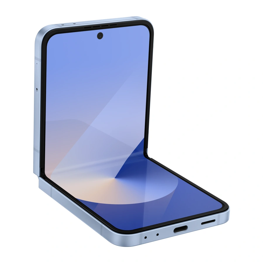 Samsung Galaxy Z Flip6 manufacturer model illustration 2; actual refurbished unit and available colour may differ
