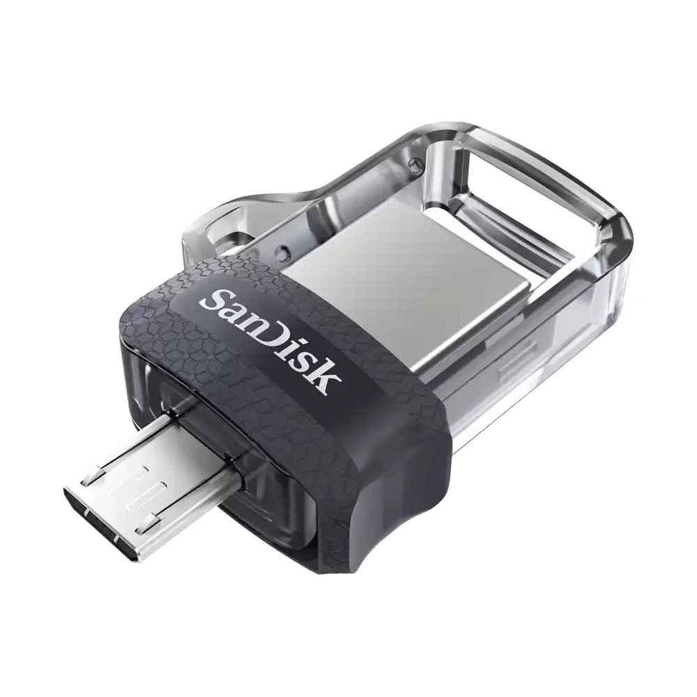 SanDisk Ultra Dual Drive m3.0 64GB USB Flash Drive SDDD3-064G-G46