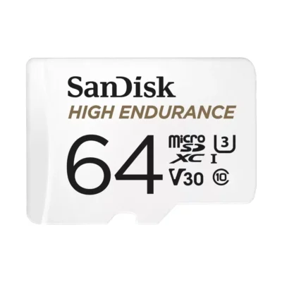 SanDisk High Endurance microSD 64GB Memory Card