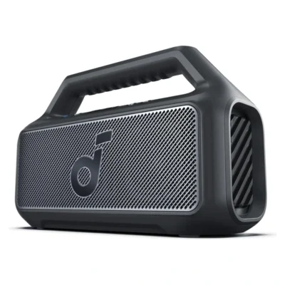 Complete Black Soundcore Boom 2 SE speaker with integrated handle