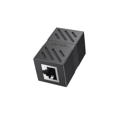 UGREEN Shielded RJ45 Ethernet Coupler Black – UG-20390