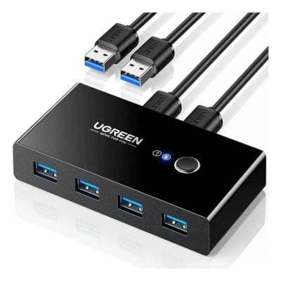 UGREEN USB 3.0 Sharing Switch for 2 Computers and 4 Devices – UG-30768