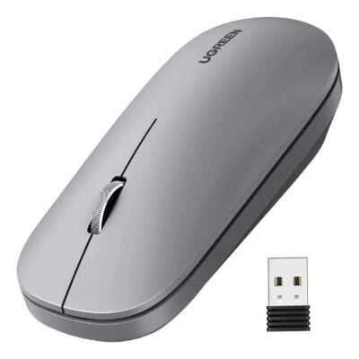 UGREEN Portable Wireless Mouse 4000DPI Gray – UG-90373