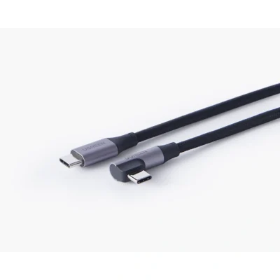 UGREEN USB-C to USB-C 100W Right-Angle Charging Cable 1m — connector detail