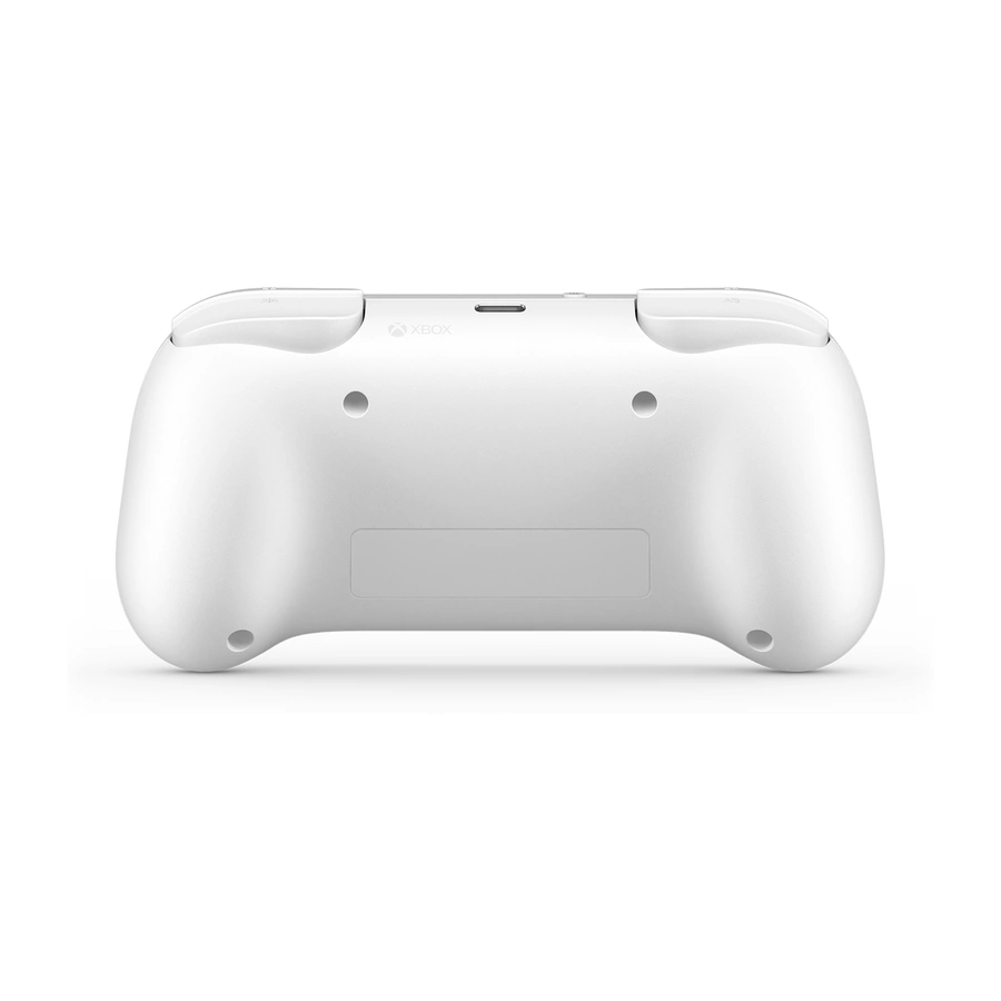 Rear view of the XBOX Nano Controller