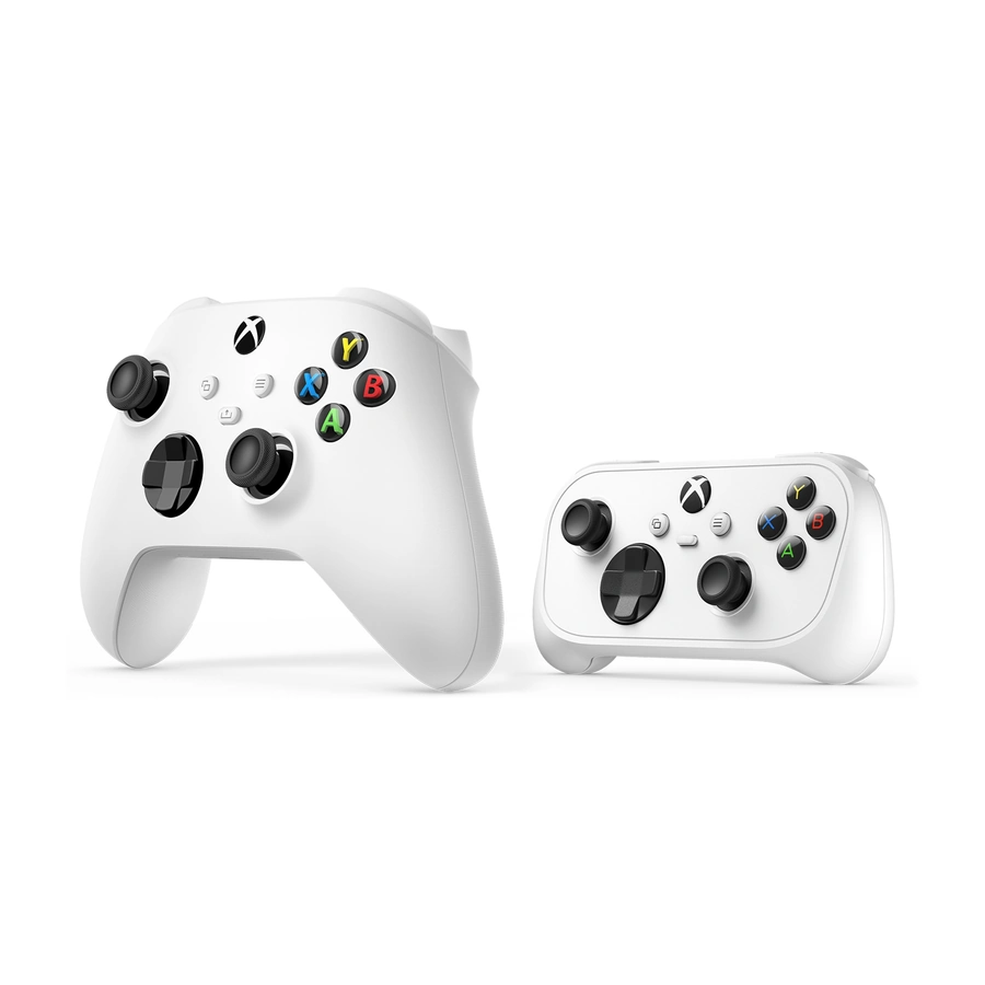 Left angled comparison view of the XBOX Nano Controller