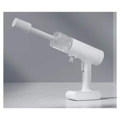 Xiaomi Cordless Pressure Washer — complete White washer with spray head, soap chamber and removable battery