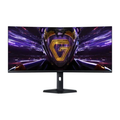 Xiaomi Curved Gaming Monitor G34WQi 2026 — complete monitor and stand