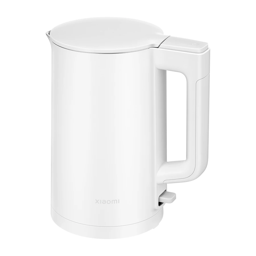 Xiaomi Electric Kettle 2 Lite White front view with handle and base