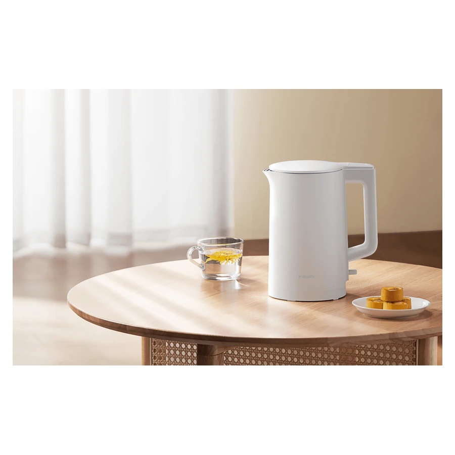 Xiaomi Electric Kettle 2 Lite — complete White kettle on its base