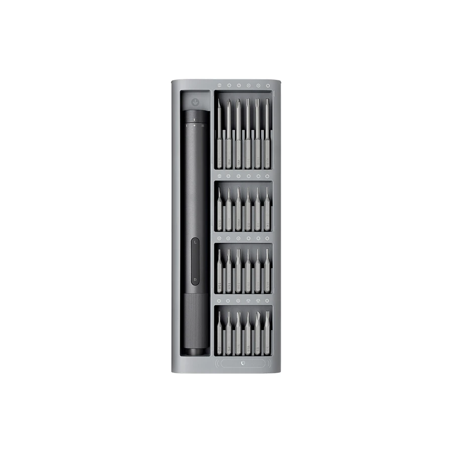 Xiaomi Electric Precision Screwdriver — complete storage kit with precision bits