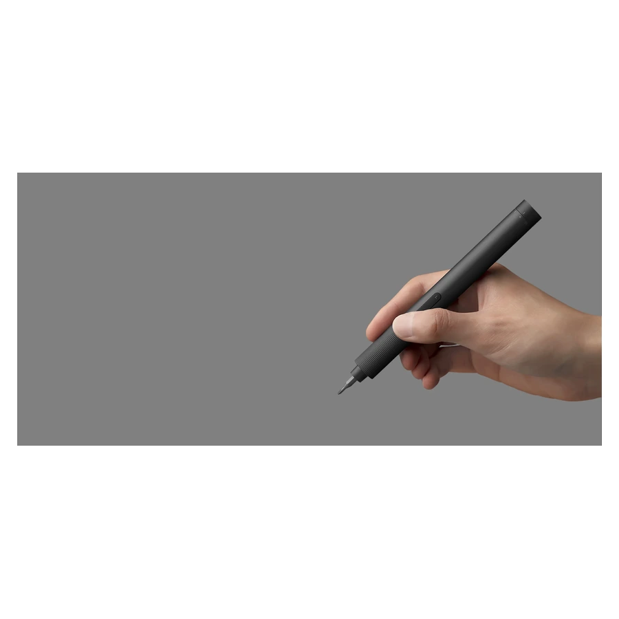 Xiaomi Electric Precision Screwdriver — whole tool held in hand