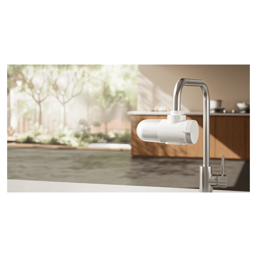 Xiaomi Faucet Water Purifier — complete purifier fitted to a kitchen tap