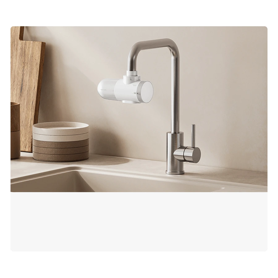 Xiaomi Faucet Water Purifier — complete purifier in a kitchen installation