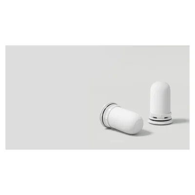 Xiaomi Faucet Water Purifier Filter (4-Pack) — complete replacement cartridges in upright and horizontal views