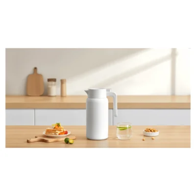 Xiaomi Insulated Kettle 1.8L — whole jug on dining table