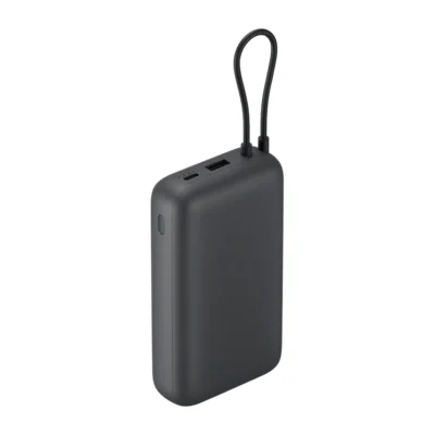 Xiaomi Power Bank 20000mAh (Integrated Cable) — complete official colour product