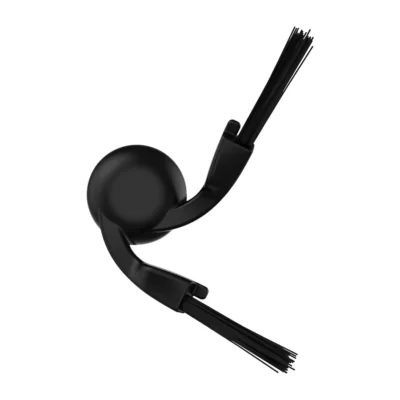 Xiaomi Robot Vacuum S40/H40/5 Anti-tangle Side Brushes (2-Pack) — complete Black brush with both bristle tips