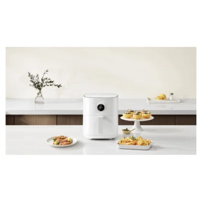 Xiaomi Smart Air Fryer 4.5L (UK) — complete appliance in a kitchen setting