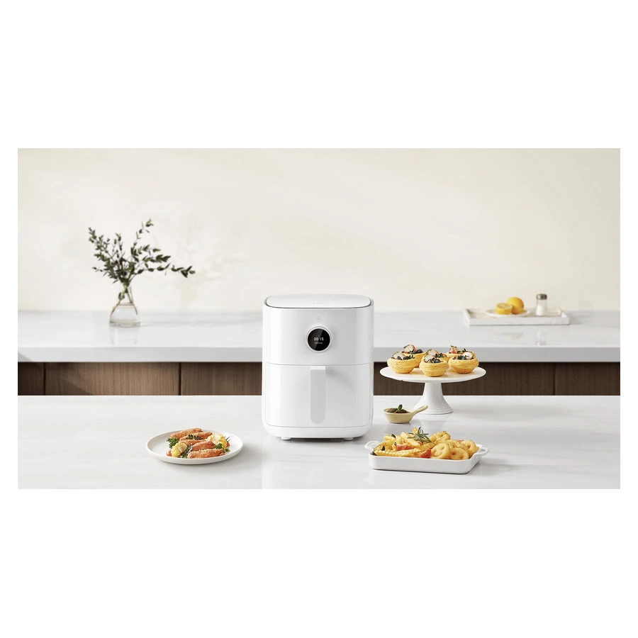 Xiaomi Smart Air Fryer 4.5L (UK) — complete appliance in a kitchen setting