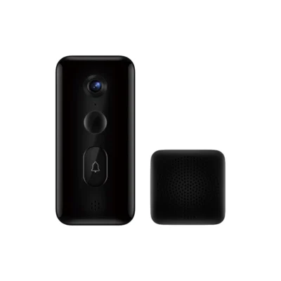 Xiaomi Smart Doorbell 3 — complete doorbell and included indoor chime