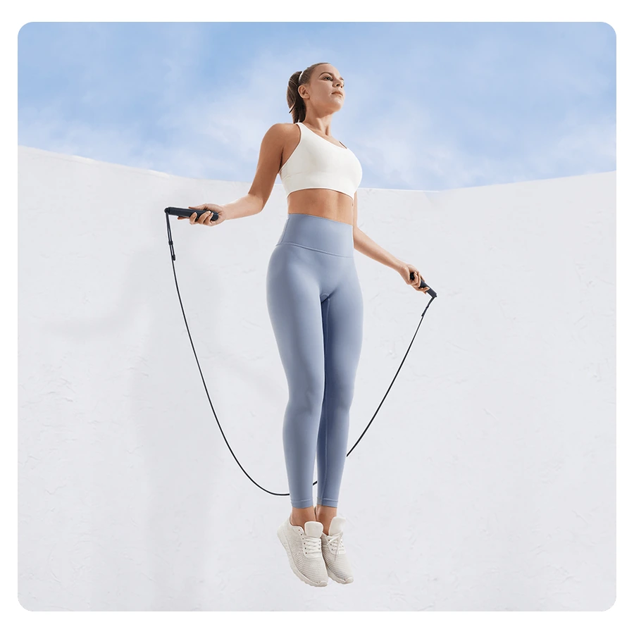 Xiaomi Smart Jump Rope — complete corded rope used for outdoor skipping