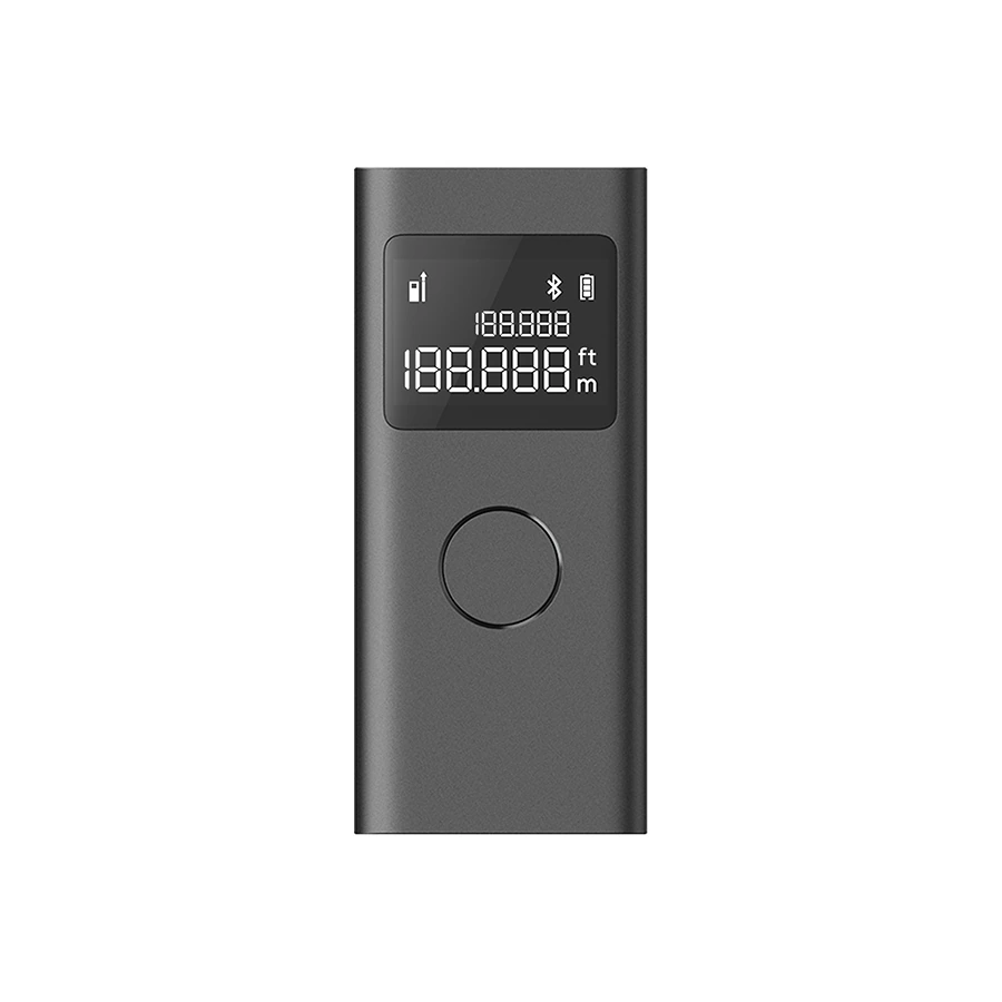 Xiaomi Smart Laser Measure — complete front view with LCD and control button