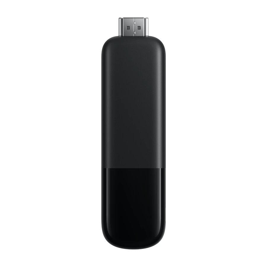 Xiaomi TV Stick 4K (2nd Gen) — complete Black streaming stick with HDMI connector