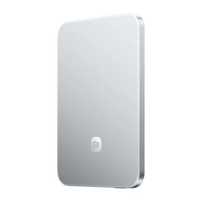 Xiaomi UltraThin Magnetic Power Bank 5000 15W — complete Glacier Silver product