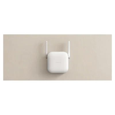 Xiaomi WiFi Range Extender N300 — complete extender in a wall-socket setting