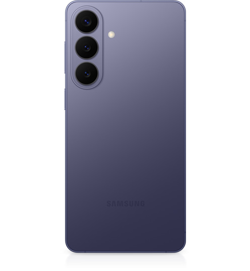 Galaxy S26 series in Cobalt Violet